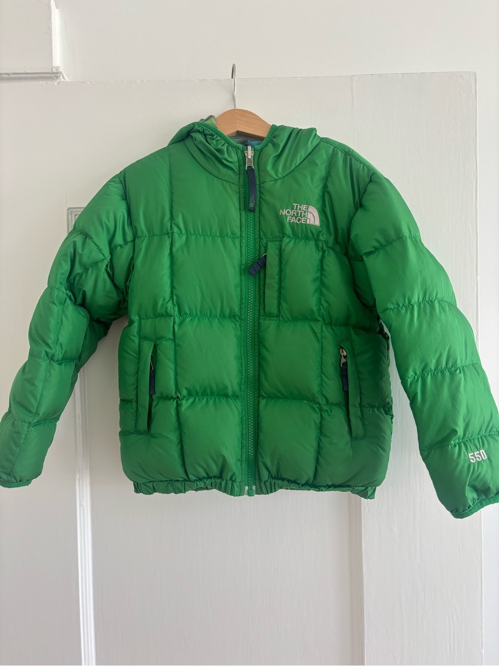 North Face reversible puffer jacket